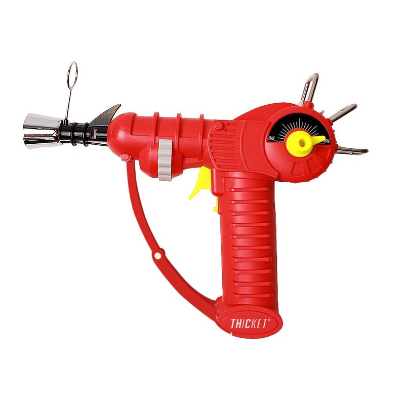 THiCket Raygun - Encendedor con llama ajustable y cerradura de