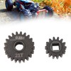 RC Car Reduction Gear Black Steel Smooth Running 0.8M 14T