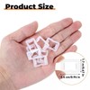 20Pcs Transparent Loose Outlet Fix Plug, Wall Socket Fixer, Adapter