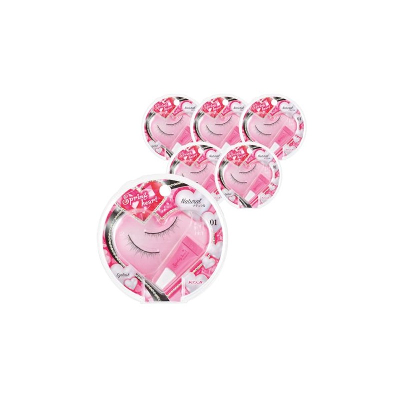 Spring Heart Eyelash #01 1SH1351 x 6pcs
