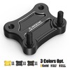 NICECNC Handlebar Riser Pull Back Plate Aluminium Black Handlebar Displacement