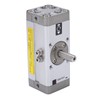 Pneumatic Rotary Actuator Aluminum Alloy Double Sealing Powerful Rack Type