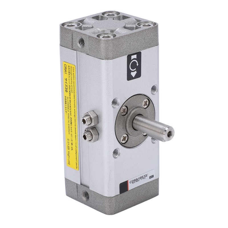 Pneumatic Rotary Actuator Aluminum Alloy Double Sealing Powerful Rack Type
