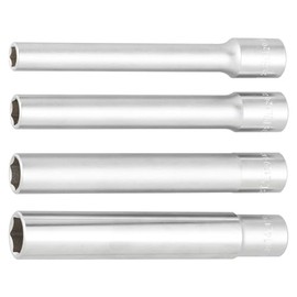 Tone 3SLL400 Super Long Socket Set (6 Angle) 3/8 inch (9.5 mm) Drive Angle 4 Pieces
