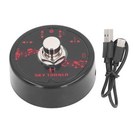 Page Turner Pedal Portable Bluetooth Foot Switching Wireless Page Turner Pedal for Performance