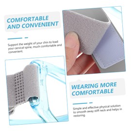 Healeved Neck Support Brace for Hunchback Lightweight Cervical Fixing Bracket for Neck for Office Use and Travel Design Random Pattern