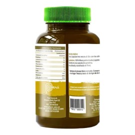 Suplemento Maca Negra Orgánica Premium 100 Cápsulas 500mg