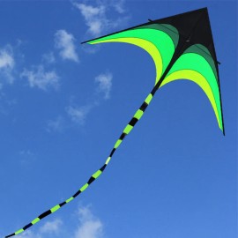 HANHAN 9.2FT wide huge Kite for Kids & Adults with 100FT Tail and 8" 1000FT String Reel