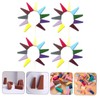 WOONEKY 50Pcs Triangular Makeup Sponges Soft Cosmetic Puff Applicators for
