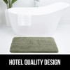 GORILLA GRIP Premium Luxury Bath Rug, Absorbent, Soft, Thick Shag,