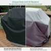 Unicook Grill Cover 55 Inch Outdoor Heavy Duty Waterproof Gas