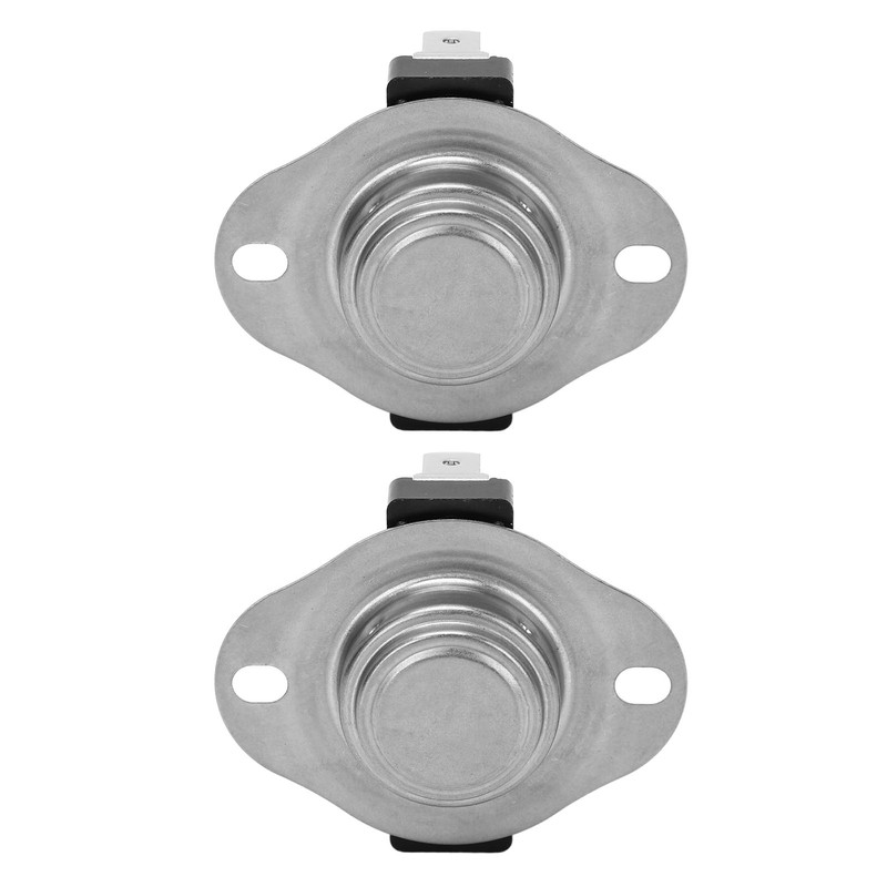 2PCS Snap Disc Temperature Switch Bimetal Engineering Plastic 25A Thermostat