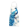 FUSTMW Peacock Aprons for Women with Pockets Peacock Gifts for