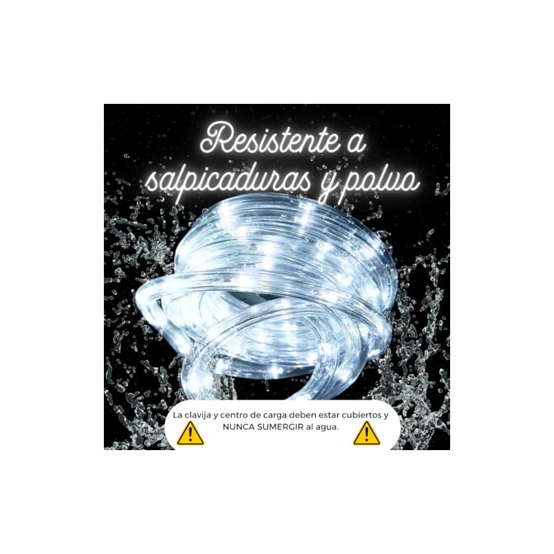Dosyu Manguera de Luz Led para Exteriores Impermeable 20m 400