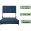 JST GAMEZ Stadium Seat with Highest Back Support and Thick