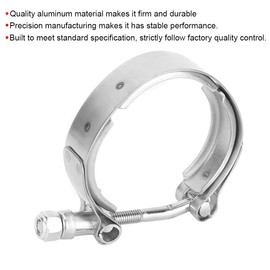 Akozon BOV Flange, 2in Universal BOV Block Off Plate Aluminum BOV Flange Adapter Plug For Car Blanking Plate Clamp