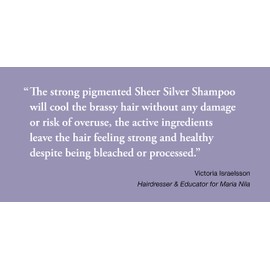 Maria Nila Care & Style Sheer Silver Conditioner 100 ml Nourishing Conditioner for Blonde Hair