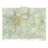Benchmark Maps San Juan Mountains, Colorado Wall Map (26" x