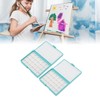 2Pcs Portable Watercolor Box Detachable Easy to Clean Compact Mini
