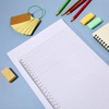 1 PCS Plastic A4 Straight Line Stencil Template, 11.7"× 8.1"