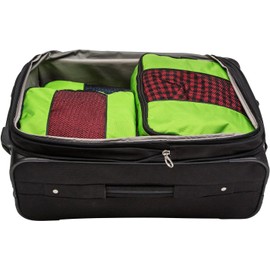 TravelWise Equipaje, Lima, 1 Small, 2 Medium, 2 Large, Paquete de 5 cubos de organización de embalaje de equipaje
