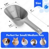 swesara Small Food Scoop 2 PACK,1 Cup Capacity Dog Food