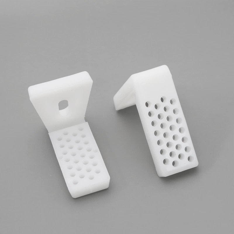 ECSiNG 2 Sets Floor Toilet Fixing Kit L Shape Toilet