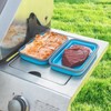 Extra Large Collapsible Food Storage Containers with Lid & Air