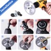 Mesee Hand Drill Conversion Rod Connecting Adapter Set, 6 mm