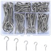 pzihao Pack of 115 Screw Hooks, Cup Hook Screw, Ceiling