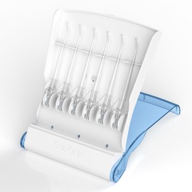 Replacment Heads for COSLUS F5020E/WFP14/FC5360 Water Flosser (6 Classic Jet Tips + Storage Case Bundle)