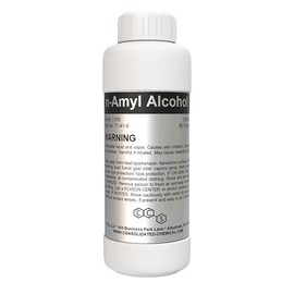 n-Amyl Alcohol 99% Pure - Premium-Quality Industrial and Laboratory Grade Solvent, 500mL (16 Fl Oz)