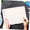 KICHOUSE Calendar Planner Schedule Notebook to Do List Notepad Appointment