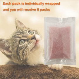 6 Pack Odor Removing Refills for Whisker OdorTrap Pod, Eliminates Litter Box Odors, Compatible with Litter-Robot and Traditional Litter Boxes