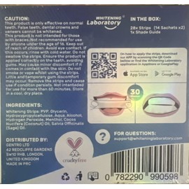 Whitening Laboratory Teeth Premium Whitening Strips – 14 Sessions 28 strips Mint