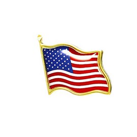 American Flag Pins for Bag Lapel Pin for Men Women USA Enamel Flag Pins Patriotic Souvenir Badge Pin for Memorial Veteran Day Patriotic Party Gifts