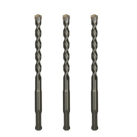 VALYRIANTOOL 3-Pack 1/2 Inch x 6 Inch SDS Plus Rotary Hammer Drill Bits Set, Carbide Tipped for Brick, Masonry, Stone and Concrete (1/2" x 4" x 6")