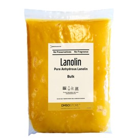 LANOLIN 4 lbs. USP Grade Anhydrous Ultra Refined 100% Pure Skin Moisturizer