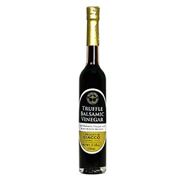 RITROVO SELECTIONS Vinagre Balsámico De Trufa - I Peccati Di Ciacco Vinagre Balsámico Añejo Con Trufa Blanca Italiana, 100 Ml (3,3 Fl. Oz)