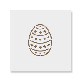 Easter Egg Cookie Stencil - Easter Egg Stencil, Icing Stencil, Easter Stencils, Baking Stencil, Pyo Stencil