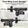 QonicFly Heavy Duty Slide Bolt Gate Latch for Wooden Fence