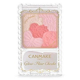 Canmake Grow Fleur Cheeks 06 Milky Red Fleur 0.2 oz (6.3 g)