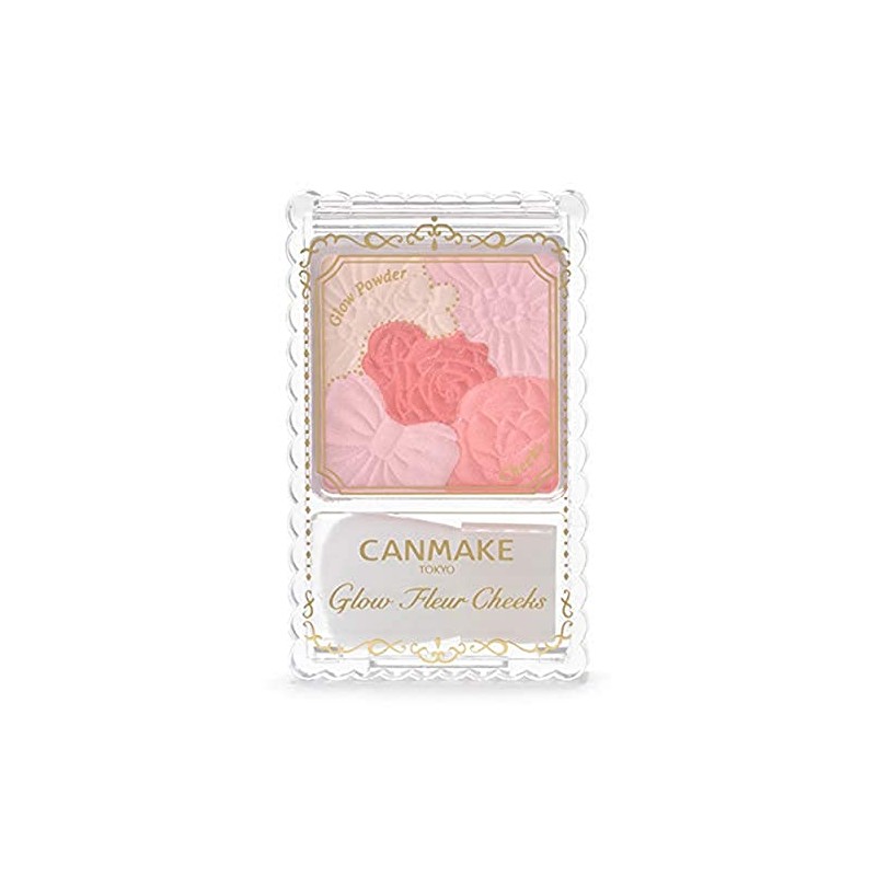 Canmake Grow Fleur Cheeks 06 Milky Red Fleur 0.2 oz