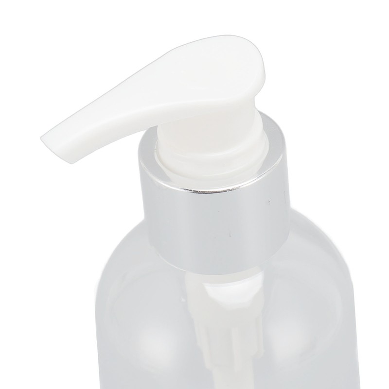 Clear Plastic Pump Bottle Dispenser Empty Refillable Massage Oil Bottle