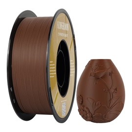 Kingroon Matte PLA Filament 1.75mm 3D Printer Filament Matte Filament 1kg Dimensional Accuracy +/- 0.02 mm (Matte Night Brown)