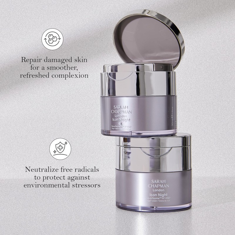Sarah Chapman Icon Night Smartsome, Intelligent Night Cream, 30ml