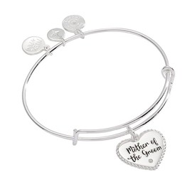Alex and Ani Mother of the Groom Heart Bangle