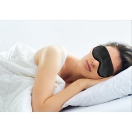 Black Eye Mask for Sleeping,Soft and Comfortable Fabric, Eye Shade Cover for Night,Travel Nap