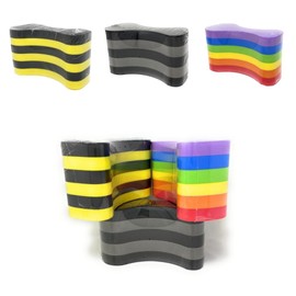 AQASKIN Freeflow Pullbuoy Swimming Training Pool for Legs and Upper Body - for Children and Adults - Unisex (Quantity 1 Piece, Rainbow)