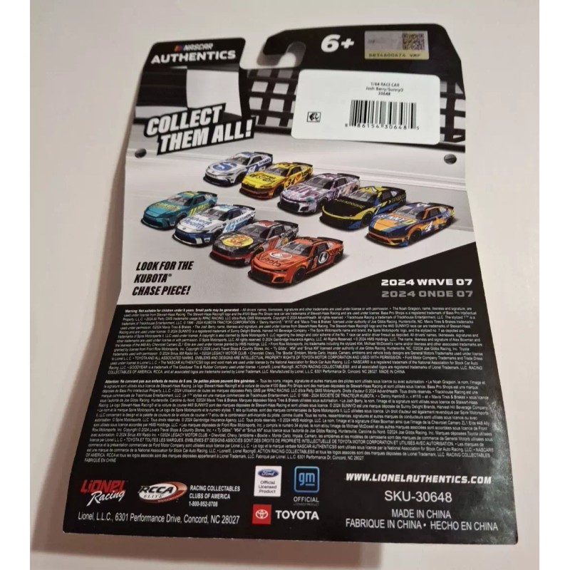 Lionel Racing Josh Berry #4 NASCAR Authentics 2024 Wave 7